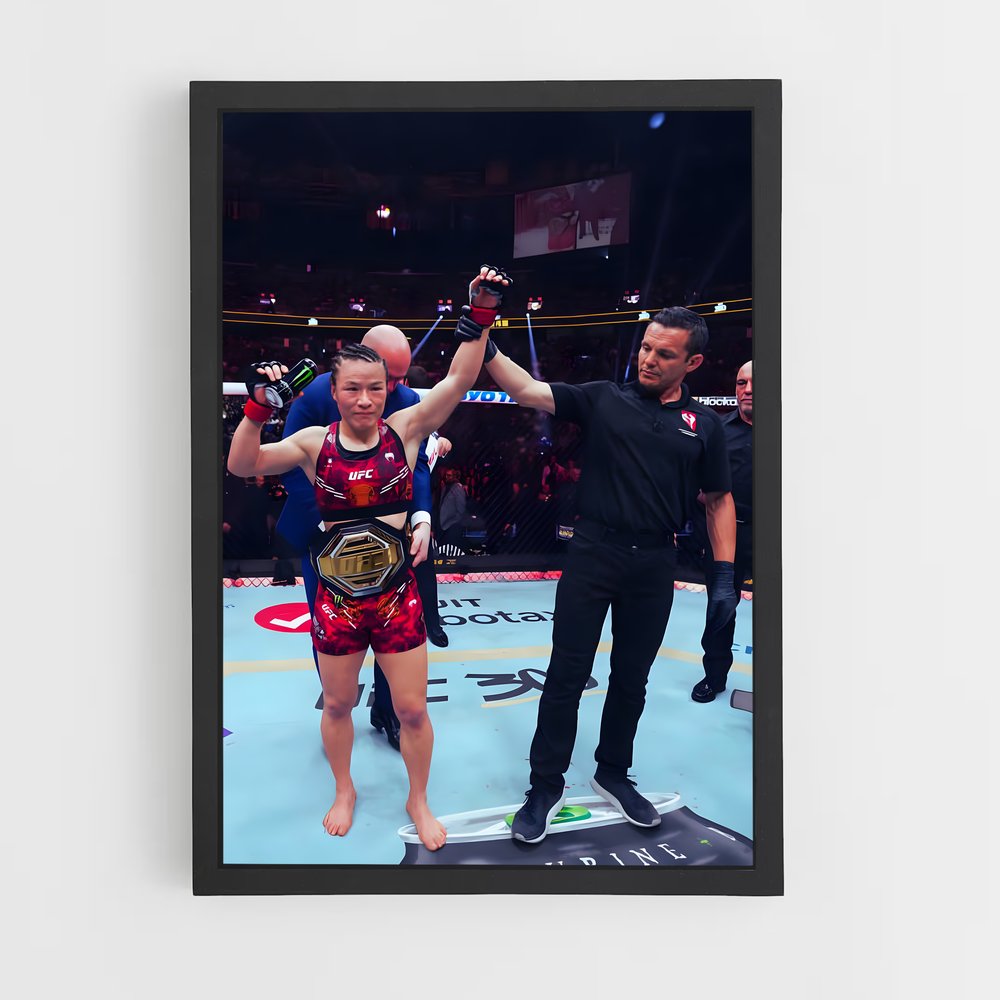 Poster Voice of the Champion – affiche MMA (vue 2)